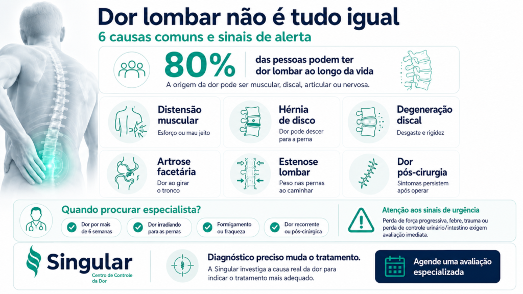 Infográfico dor na Lombar